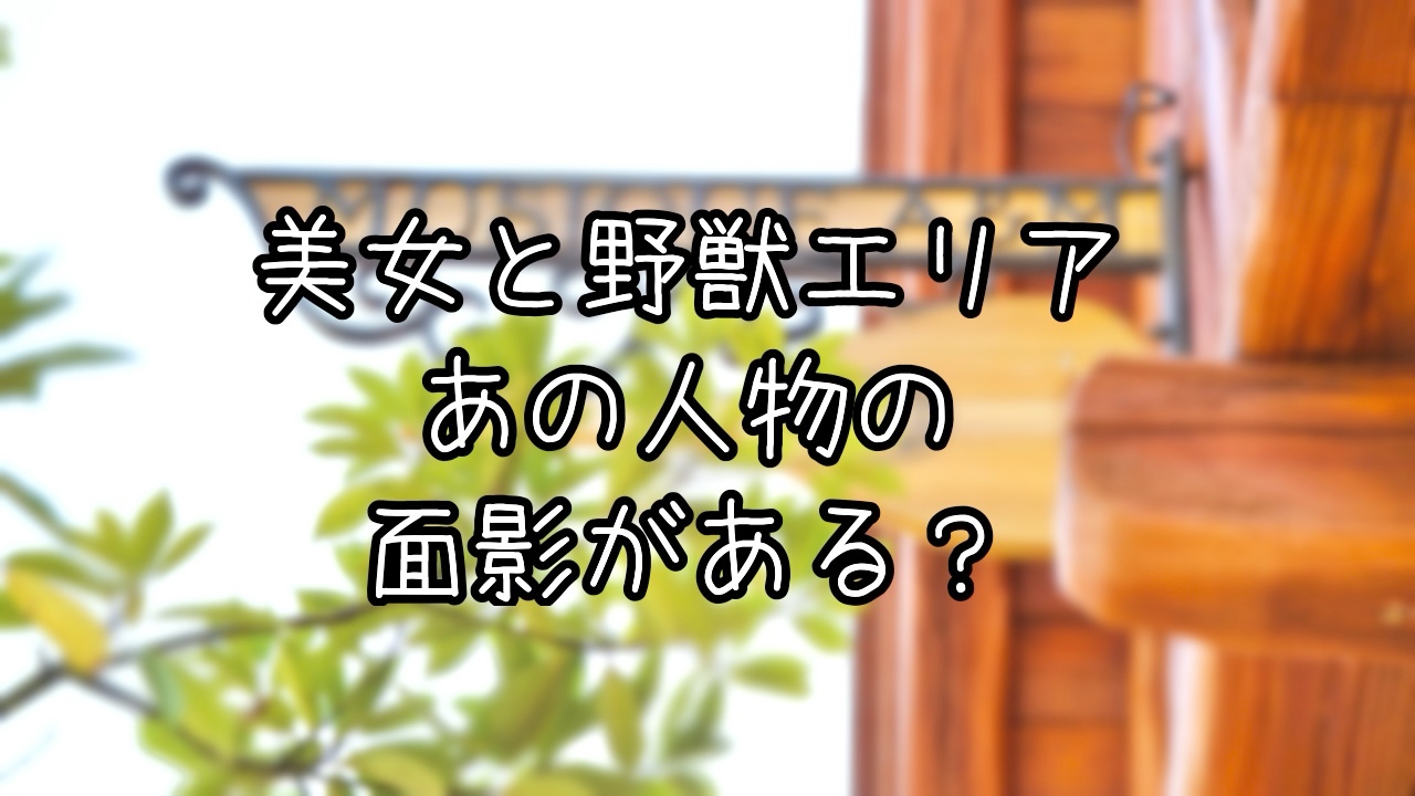 美女と野獣エリアにあるMUSIQUE A&Mについて