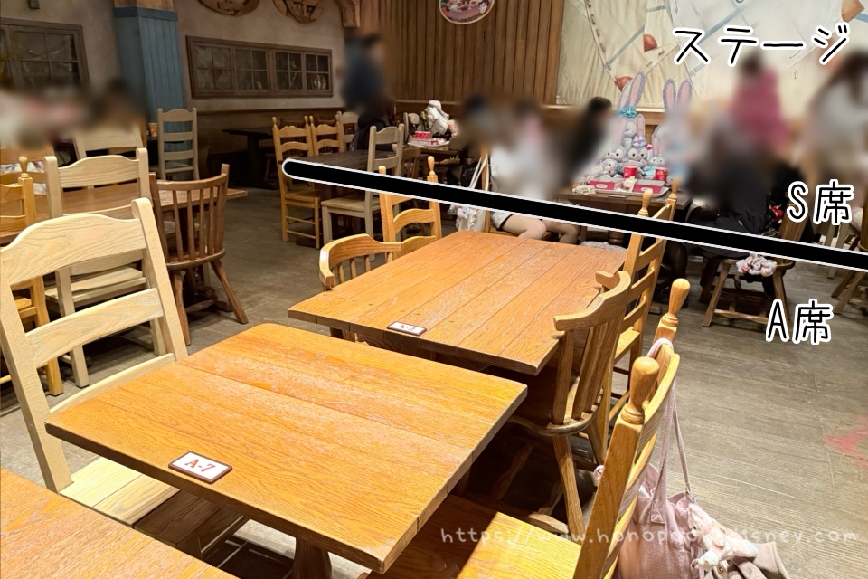 A-7席の場所