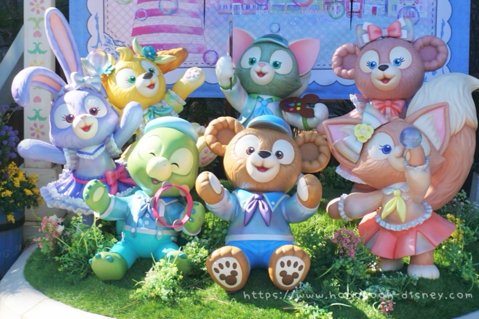 ダッフィー&フレンズのデコレーション