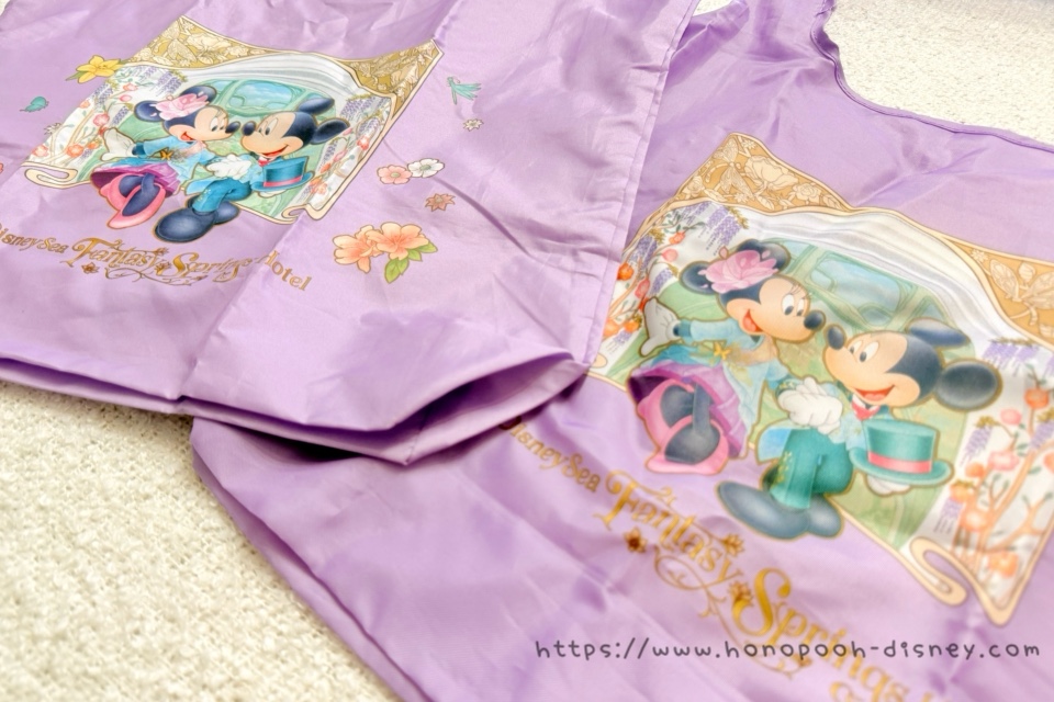 ファンタジースプリングスホテルのエコバッグ