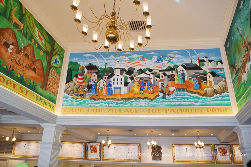 ケープコッド・クックオフのロビー
