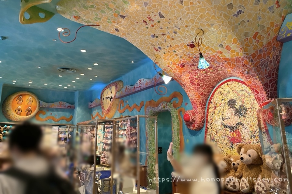 ガッレリーア・ディズニーの店内