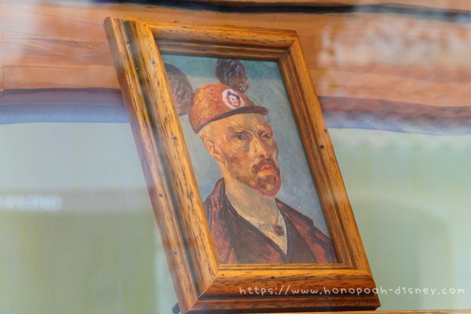 イヤーハットを被ったゴッホの自画像