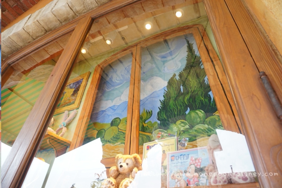 ガッレリア・ディズニーのショーウィンドウ