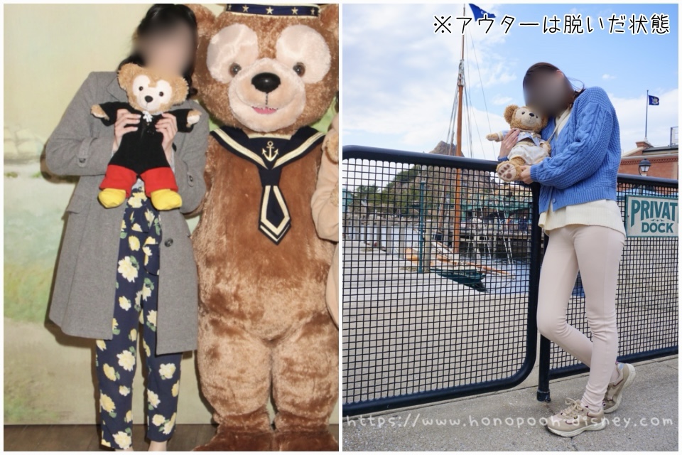 3月の服装の例