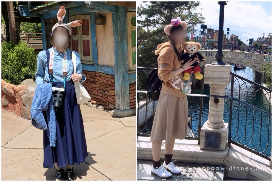 4月の服装の例