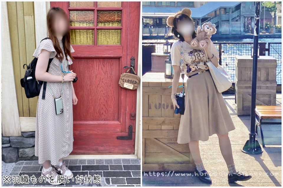 6月の服装の例